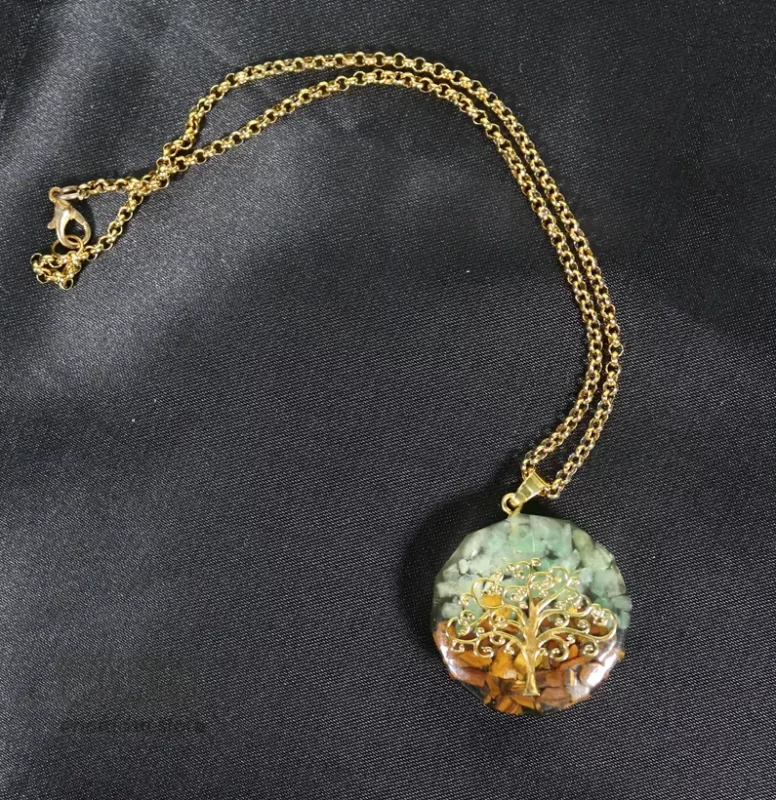 گردنبند هفت چاکرا درخت