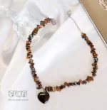 گردنبند و گوشواره چشم ببر - Image 5