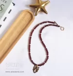 ست گردنبند و گوشواره کریستال جغد کد 523 - Image 5