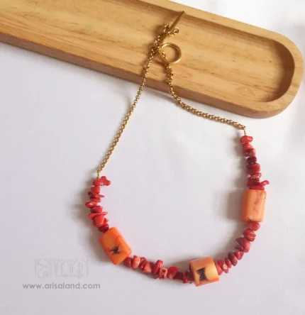 گردنبند مرجان اصل