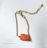 ست گردنبند و دستبند مرجان کد 525 - Image 3