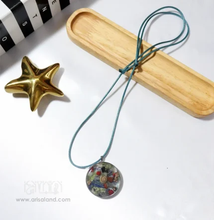 گردنبند رزین هفت چاکرا