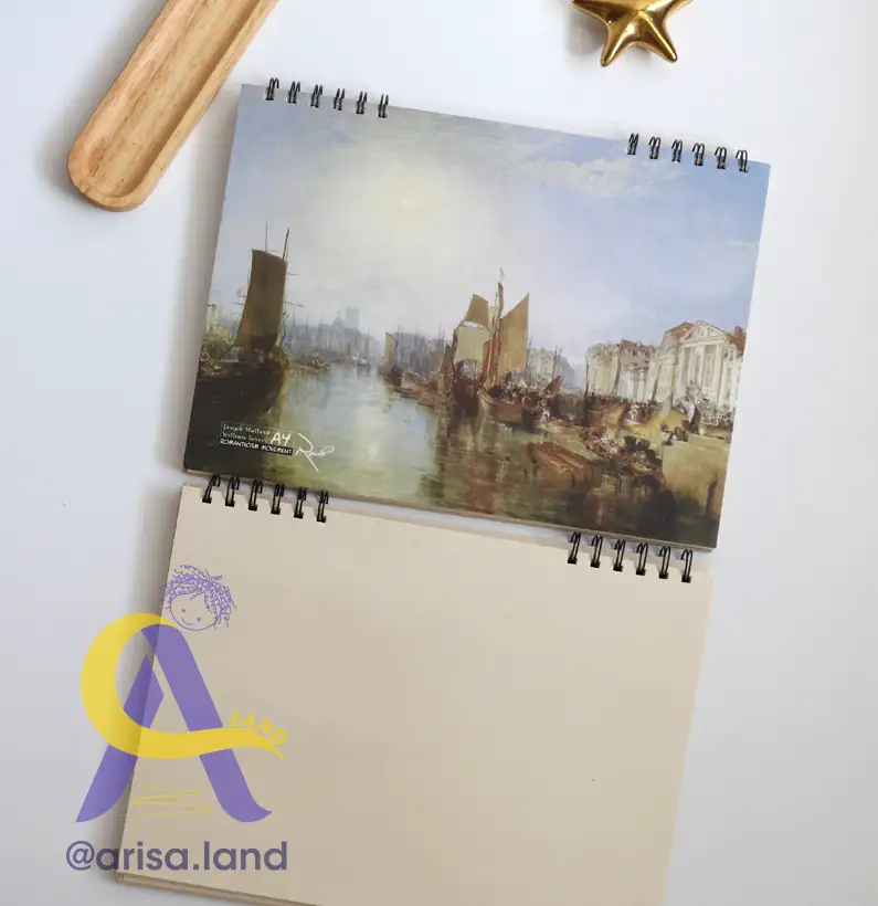 drawing-03 دفتر طراحی 40 برگ A4 راندو - Image 3