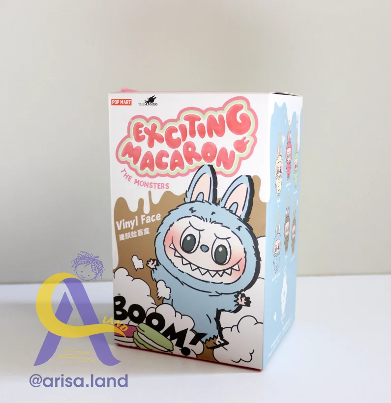 MACARON-LABUBU-02 عروسک سوپرایزی بلایند باکس لبوبو سری ماکارون