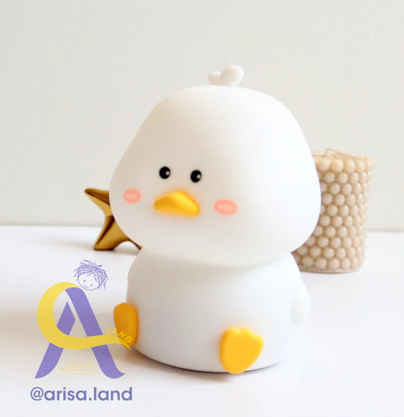 joje-ch-05 چراغ خواب سیلیکونی جوجه
