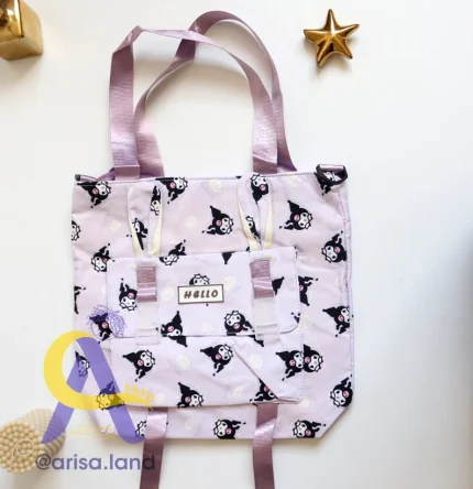 کیف کرومی گوش دار