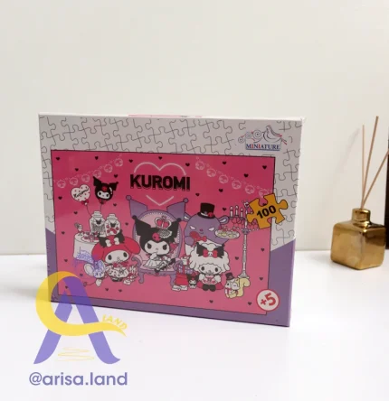 پازل 100 تکه مینیاتور طرح کرومی