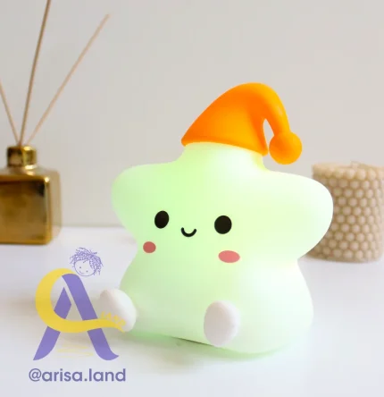 چراغ خواب سیلیکونی ستاره