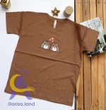 تیشرت چاپی طرح خرس عاشق - Image 5