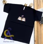 تیشرت چاپی طرح خرس عاشق - Image 7