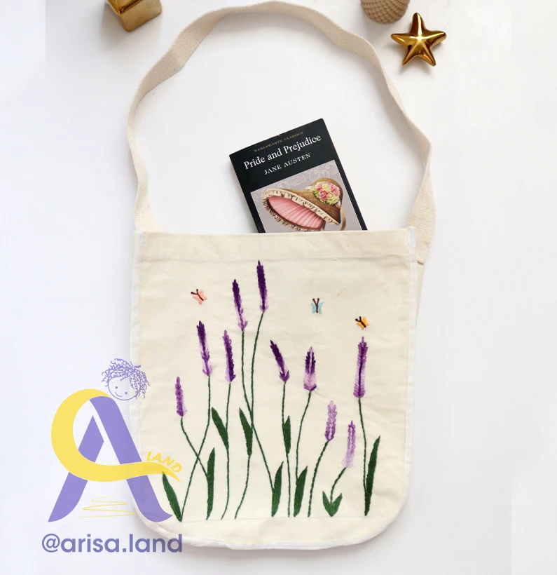 tote-bag-03 کیف پارچه ای توت بگ گلدوزی دست دوز - Image 9