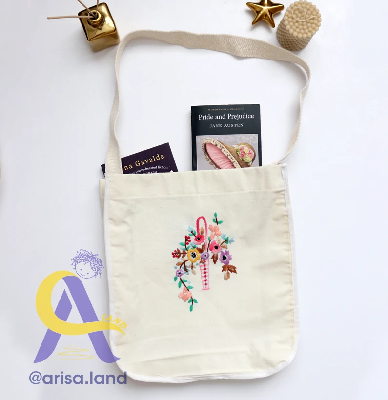 tout-bag-06 کیف پارچه ای توت بگ گلدوزی دست دوز - Image 7