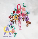 کیف پارچه ای توت بگ گلدوزی دست دوز - Image 8