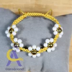 دستبند بوکت مرواریدی