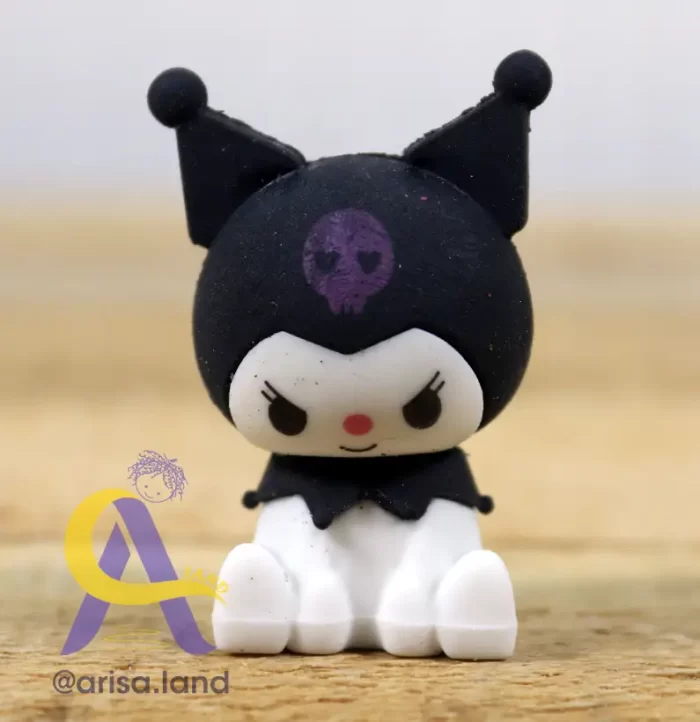 eraser black kuromi 1