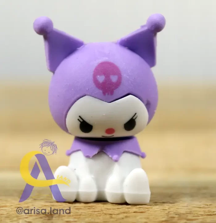 eraser purple kuromi 1