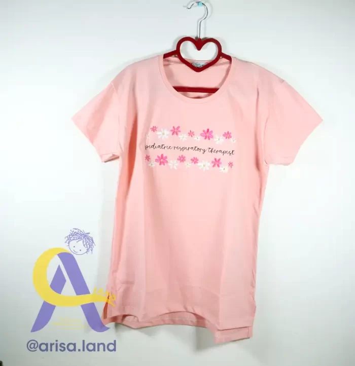 pink flower tshirt 01