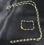 ست گردنبند و دستبند مروارید مصنوعی کد 128 - Image 2