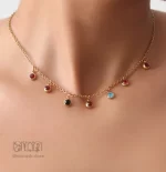 گردنبند و گوشواره استیل کد 186 - Image 2