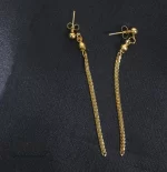 گردنبند و گوشواره طرح کارتیه کد 133 - Image 3