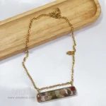 گردنبند هفت چاکرا مستطیلی