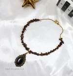 گردنبند چشم ببر  و آویز چشم گربه کد 56 - Image 3