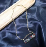 گردنبند هفت چاکرا مستطیل کد 512 - Image 2