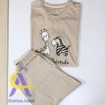 ست تیشرت شلوار best friends