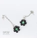 دستبند و گوشواره یشم و سنگ اونیکس کد 86 - Image 3