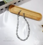 ست گردنبند و گوشواره استیل