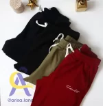 ست تیشرت لانگ و شلوار جاگر to do list - Image 16