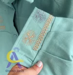 شومیز کتان گلدوزی - Image 2