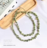 گردنبند سنگ یشم بلند کد 501 - Image 2
