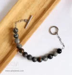 دستبند سنگ جاسپر پیکاسو کد 104 - Image 2