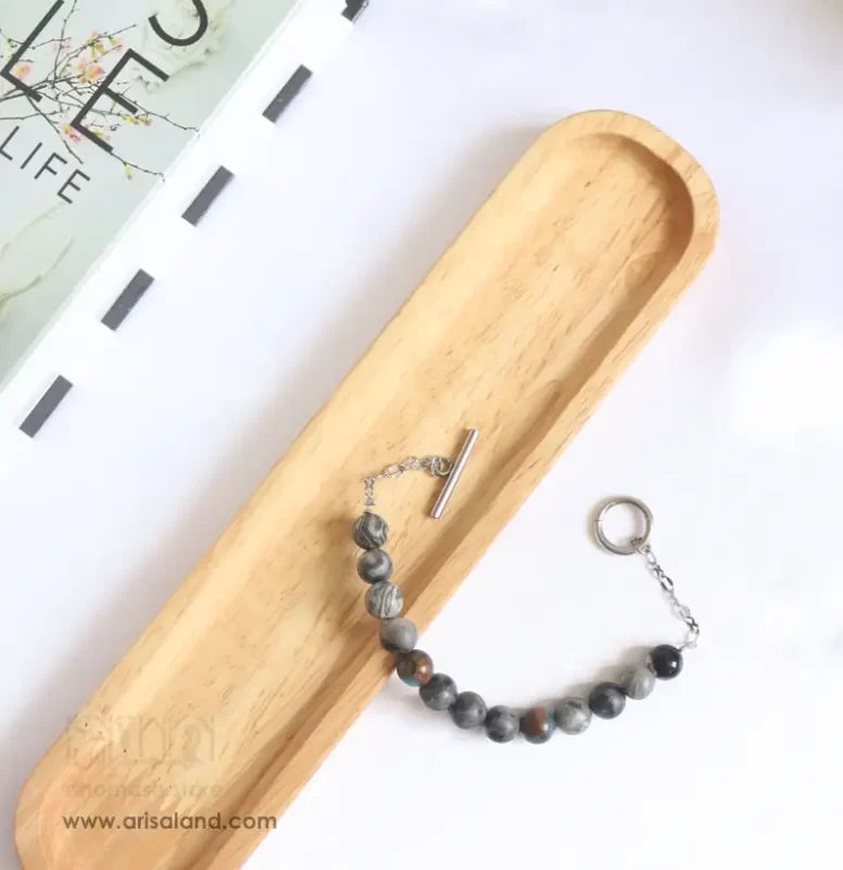 دستبند سنگ جاسپر پیکاسو