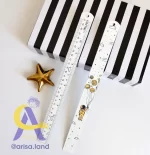 خط کش 30 سانتی فلزی فانتری - Image 3