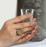 انگشتر رزین سکه پهلوی