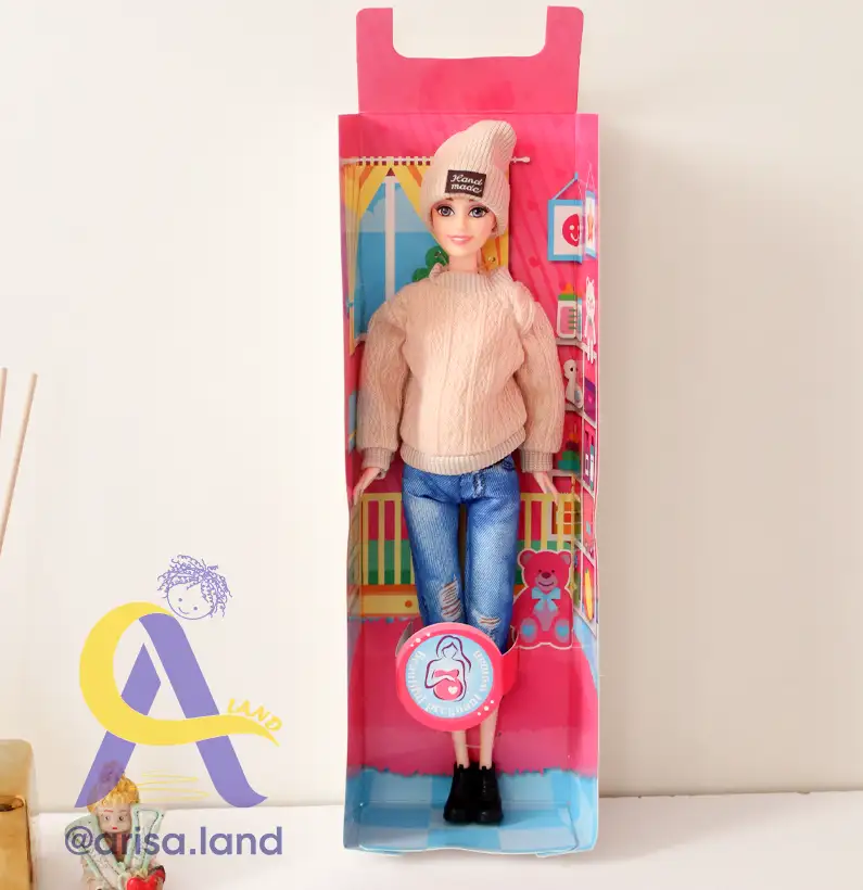 barbie-b-02 عروسک باربی باردار فنبولوسی