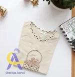 ست تیشرت و شلوار تدی سبدی - Image 8