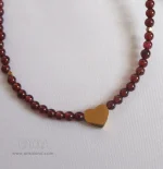 گردنبند یاقوت سیلان اصل - Image 2