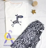 ست تیشرت و شلوار عروسکی چاپی