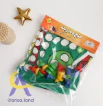 منچ و مارپله پارچه ای