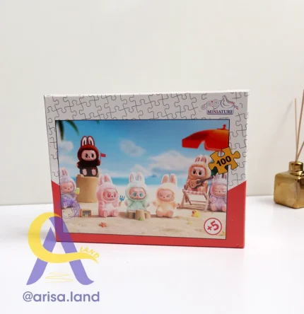 پازل ۱۰۰ تکه مینیاتور طرح لبوبو