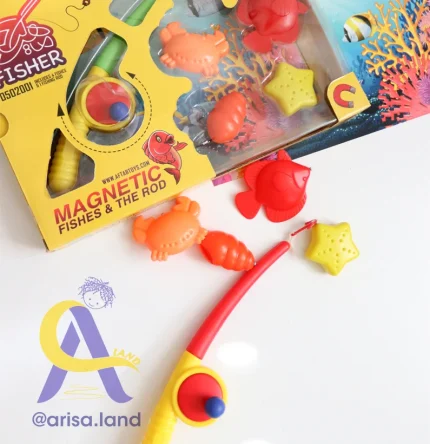 اسباب بازی ست ماهیگیری مگنتی