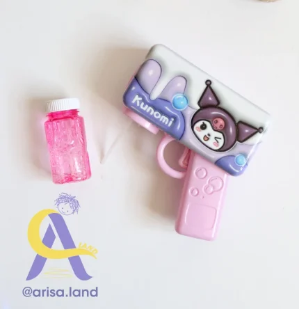 تفنگ حباب ساز کرومی