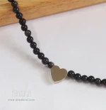 گردنبند و دستبند دلربا سورمه ای کد 224 - Image 3