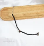 گردنبند و دستبند دلربا سورمه ای کد 224 - Image 4