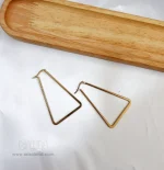 گوشواره طرح هندسی مثلث - Image 2