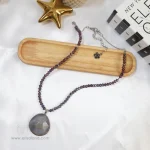 گردنبند عقیق کبود سلیمانی دراگون