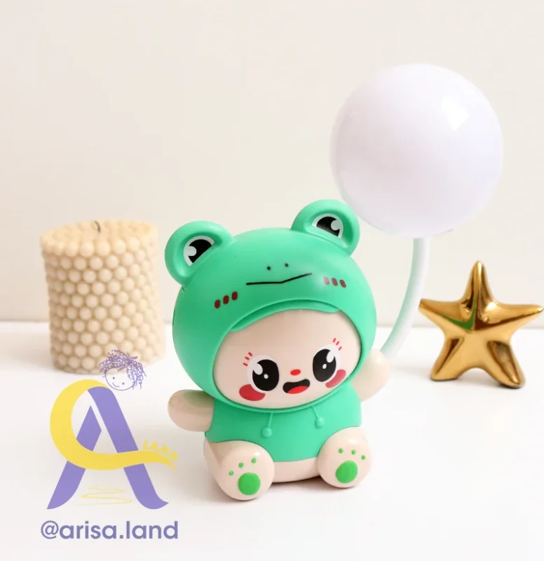 چراغ مطالعه شارژی قورباغه